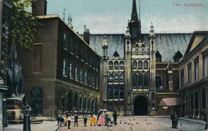 London City Centre Images Imprime: The Guildhall, c1910