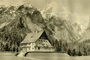 Austrian Mountainous Region Imprime: Hinterstoder, Upper Austria, c1935. Creator: Unknown