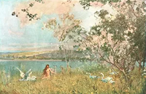 British Public Picture Galleries Imprime: An Idyll of Spring, 1897, (c1902). Creator: Unknown