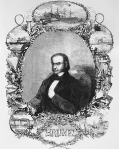 Isambard Kingdom Brunel Imprime: Isambard Kingdom Brunel, ingeniero civil, c1850s.