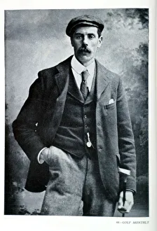 James Braid, golfista escocés, c1905.