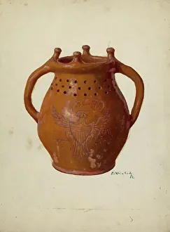 Bird Of Prey Artwork Imprime: Jar, 1936. Creator: Eugene Shellady