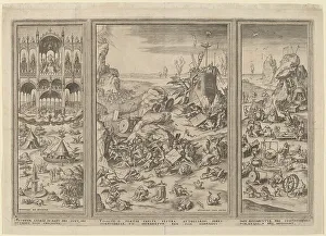 Netherlandish Art Imprime: The Last Judgment Triptych. Creator: Unknown