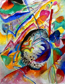 Estudio grande, 1914. Artista: Kandinsky, Wassily Vasilyevich (1866-1944).