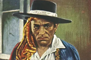 Cigarette Card Album Images Imprime: Lon Chaney in The Unknown, c1928. Creator: Unknown
