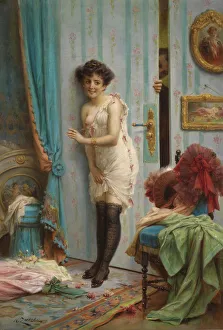 Erotic Fine Art Images Imprime: Do not look into it