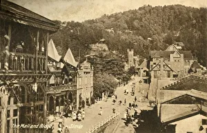 El Mall y Ridge - Simla, c1918-c1939. Creador: Desconocido.