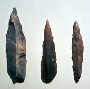 Stone Age Tools Imprime: Mesolithic Microliths