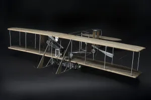 Impresión enmarcada : Modelo, Estático, Modelo B de Wright, ca. 1932. Creador: Roderic Davis
