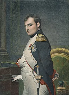 "Napoleón en su Estudio, c1800, (1896)".