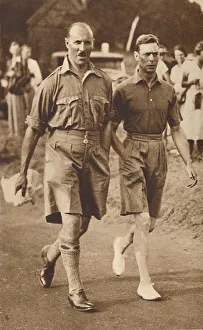 Albert Frederick Arthur George Saxe Coburg Gotha Imprime: Off for a Dip, c1927 (1937)