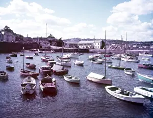 Arthur Charles Kirby Ware Art Imprime: Paignton Harbour, Devon, c1955. Creator: Arthur Charles Kirby Ware