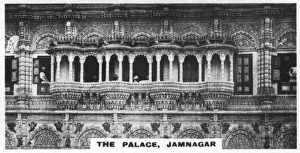 Indian Empire Architecture Imprime: The palace, Jamnagar, India, c1925