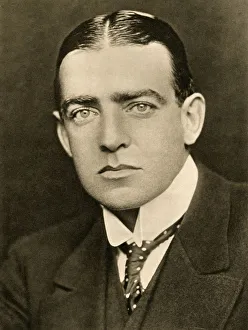 British Explorers In Antarctica Imprime: Portrait of E. H. Shackleton, c1905, (1909). Artist: George Charles Beresford