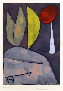 Paul Klee Abstract Art Imprime: In Position