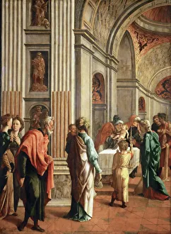 Early Netherlandish Paintings Imprime: The Presentation in the Temple