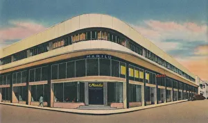 South American Buildings Imprime: Progreso Building, Barranquilla, c1940s
