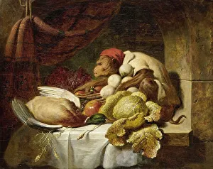 Sombrero rojo, 1857. Creador: George Lance.