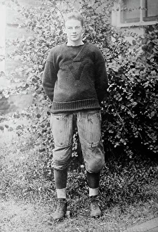 American Football Player Imprime: Robert Kent Gooch, between c1910 and c1915. Creator: Bain News Service