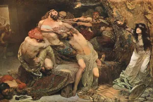 British Public Picture Galleries Imprime: Samson, c1887, (c1902). Creator: Unknown