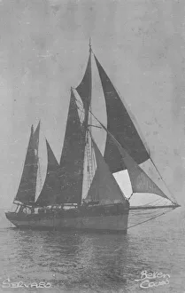 Vintage Sailing Vessel Imprime: Servabo, c1930s. Creator: Unknown