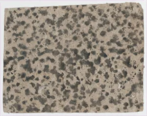 Anonymous Artwork Imprime: Sheet with an overall splotchy pattern, 19th century. Creator: Anon