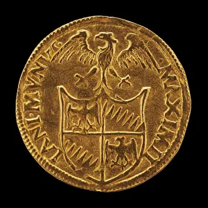 Escudo Sobre un Águila [inverso], siglo 15 o 16. Creador: Desconocido.