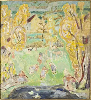 Nabis Movement Artists Imprime: Spring (Study), 1912. Creator: Bonnard, Pierre (1867-1947)