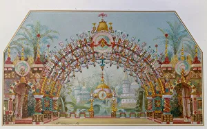 Música Imprime: Diseño de escena para el ballet El Cascanueces de P
