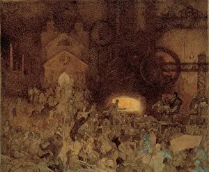 Allegory And Literature Prints Imprime: Study for The Age of Reason