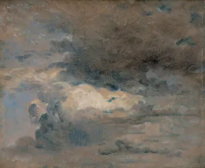John Constable Oil Paintings Imprime: Study of Clouds - Evening, August 31st, 1822. Creator: John Constable