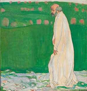 Ferdinand Hodler Artwork Imprime: Study for Eurythmie. Creator: Hodler, Ferdinand (1853-1918)