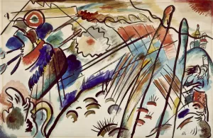 Entartete Kunst Collection Imprime: Study for Improvisation 28 (Second Version), 1912