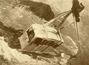 British Civil Engineering Imprime: A Swing into Space, c1930. Creator: James