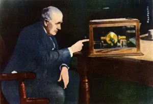 Thomas Alva Edison Image Imprime: Thomas Alva Edison, c1910s. Creator: Unknown