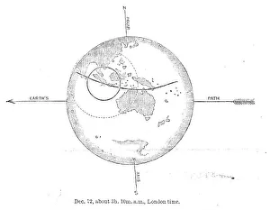 Astronomy Art Prints Imprime: The Total Solar Eclipse of Dec