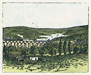 Cornwall Railway History Imprime: Truro, c1910