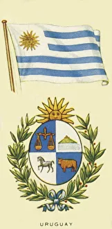 National Identity Symbols Imprime: Uruguay, c1935. Creator: Unknown