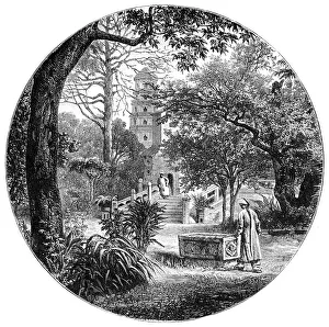 Queen Victoria Illustration Imprime: View in Canton, 1900