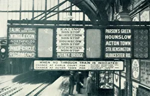 Inglaterra Imprime: ¿Dónde Quieres Ir?, 1922. Creador: Desconocido.