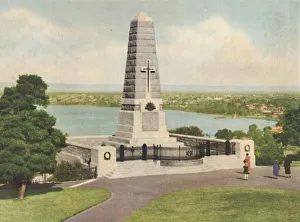 World War I Memorials Imprime: War Memorial, c1947. Creator: Unknown