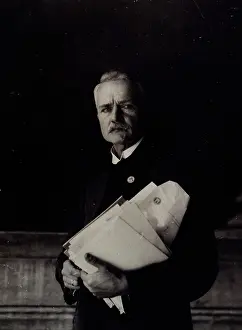 Historical Figure Germany Imprime: Wilhelm Schuffner, c1930s. Creator: Unknown