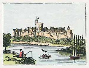 Thames River Landscape Imprime: Windsor, c1910