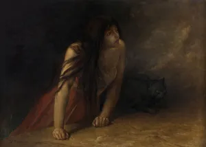 Good V Evil Artwork Imprime: The Witch
