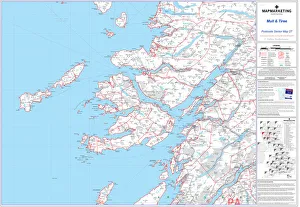 Imágenes Con fecha de 18 de abril de 2020: Mapa de Sector Postal Hoja 27 Mull y Tiree