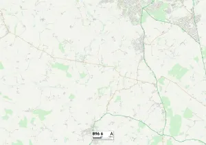 B - Birmingham Imprime: Redditch B96 6 Map