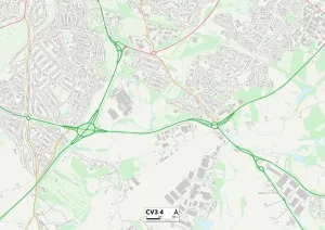 CV - Coventry Imprime: Coventry CV3 4 Map