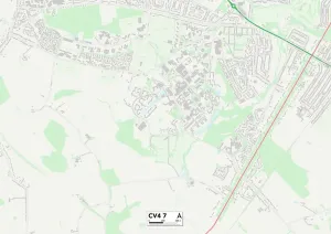 CV - Coventry Imprime: Coventry CV4 7 Map