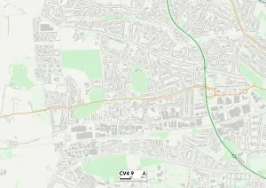 CV - Coventry Imprime: Coventry CV4 9 Map