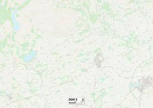 DD - Dundee Imprime: Angus DD8 5 Map